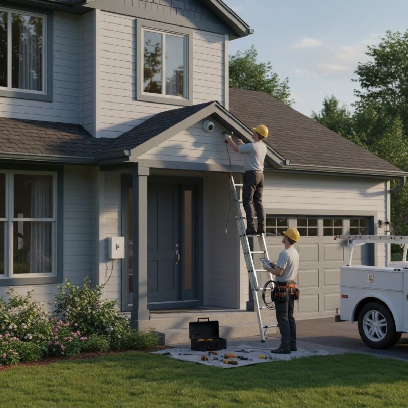 Motion Sensor Lighting Installation