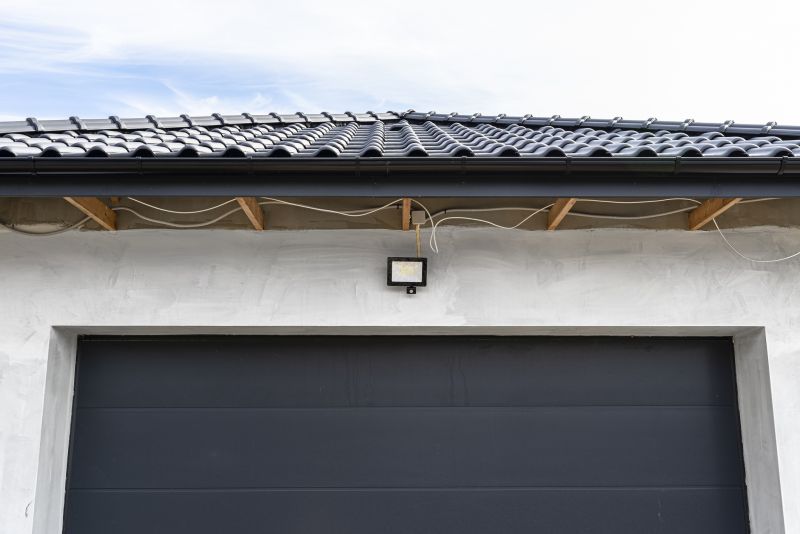 motion sensor lighting installation